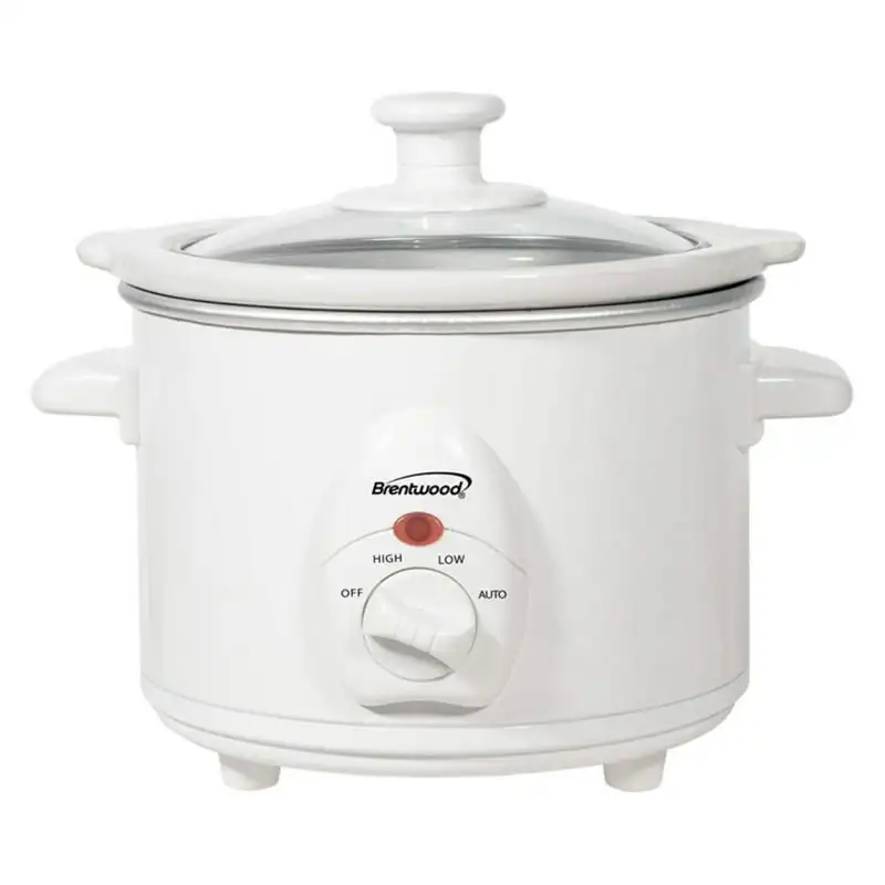 

1.5 Qt Slow Cooker, White