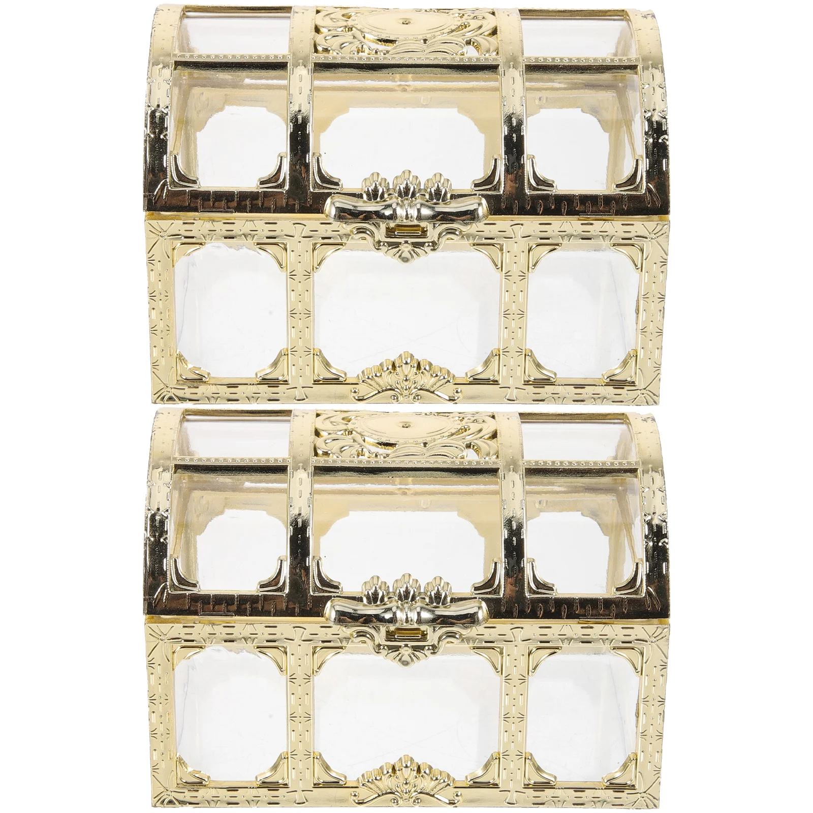 

2pcs Candy Boxes Birthday Party Favors Jewelry Storage Boxes Candy Boxes Candy Holders for Gift Wedding Candy