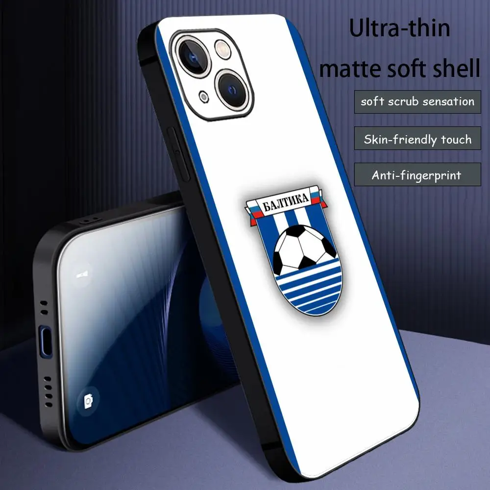 Чехол для телефона Hot Baltika football FC Kaliningrad для iPhone 17, 16, 15, 14, 13, 12 Plus Mini Pro Max, мягкий, черный, ударопрочный. (art.: 3920dcc4eef7a) - 3920dcc4eef7a