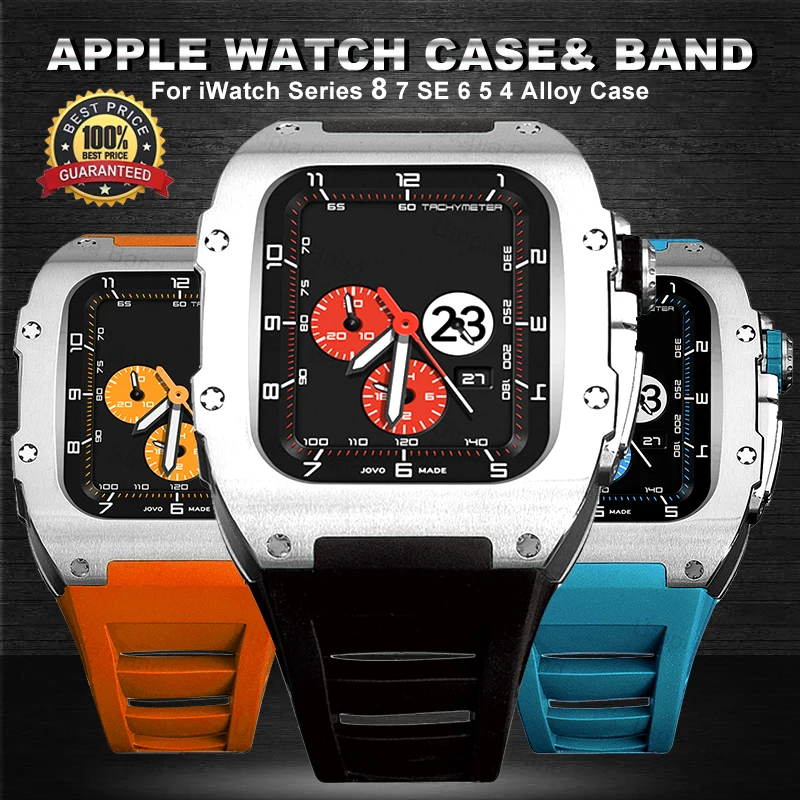 

Ремешок из титановой нержавеющей стали для Apple Watch 8 7 45 мм