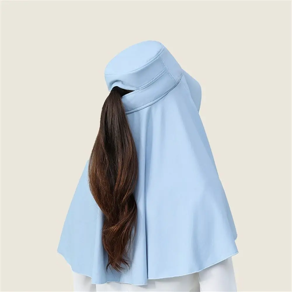 

Accessories Outdoor Shawl Sun Hat Anti-UV Sportswear Hat Face Neck Cover Ice Silk Sunscreen Hat Sun Protector Caps