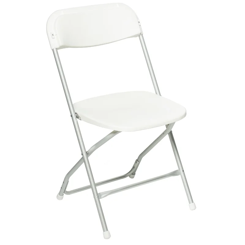 

Chair - Rhino Aluminum Plastic Folding - Anodized/White Seat (10/Box)