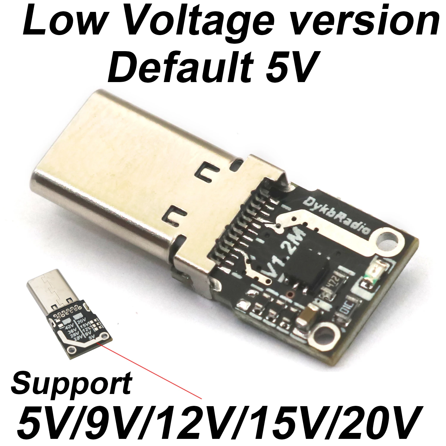 

140W 5A USB TYPE-C QC PD Триггеры напряжения-приманки PD TO DC 5V 9V 12V 15V 20V 28V 48V КАБЕЛЬ Зарядное устройство для быстрой зарядки Блок питания TEST