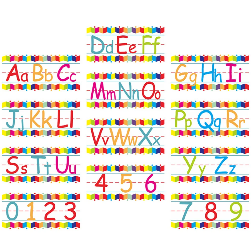 

Alphanumeric Wall Sticker Kids Alphabet Decals Room Decor Number Stickers Children Abc Educational