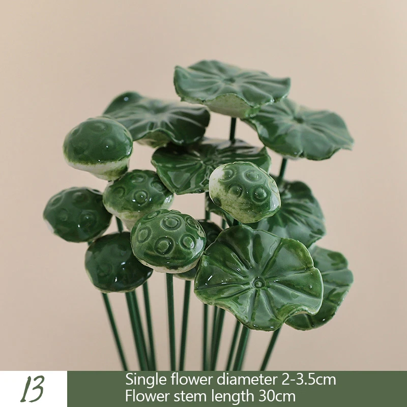 

Искусственные керамические цветы набор из 5 штук