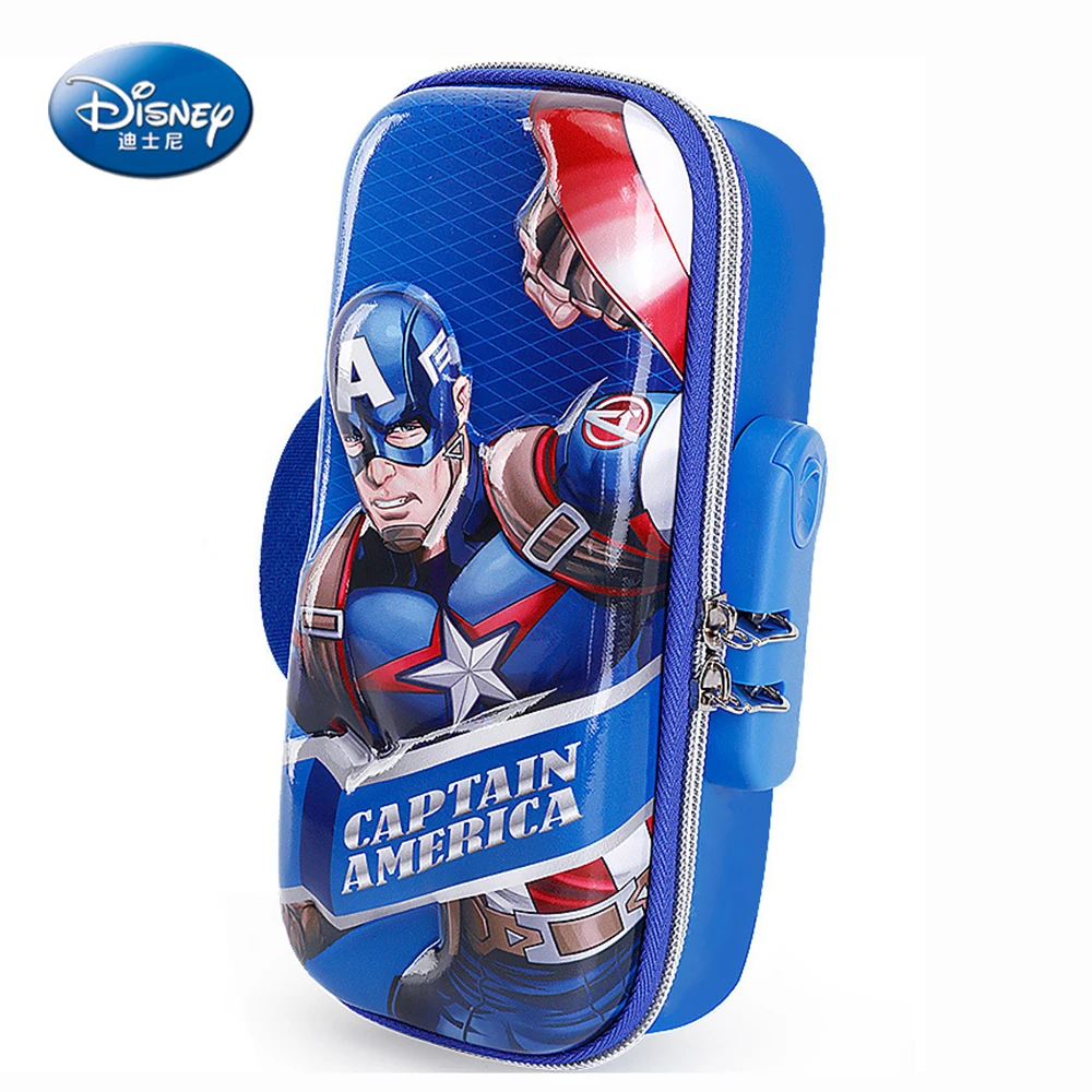 

Marvel Spiderman Captain America Iron Man Multifunctional Pencil Case Boys And Girl New Fashion Big Capacity Pencil Case For Kid