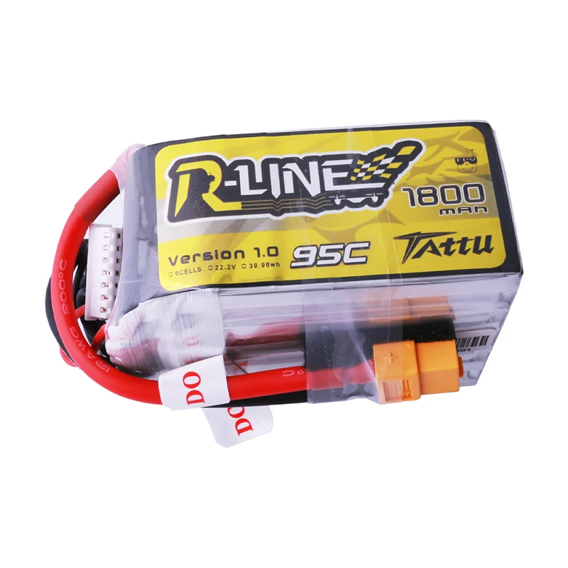 TATTU-R-LINE 1 0 95C 1800 мАч 22 2 в литий-полимерный аккумулятор для радиоуправляемого
