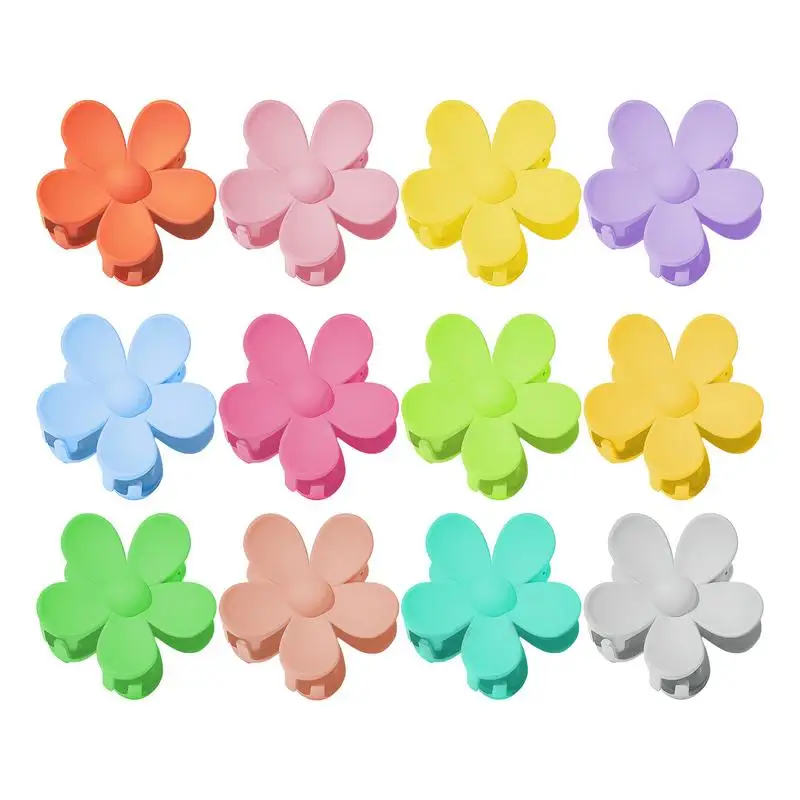 

Candy Color Hair Clip High-quality Material Flower Shaped Hairpin Flowers Ladies Hairpin Bow Hairpin Kid Cute Beautiful Hairpin