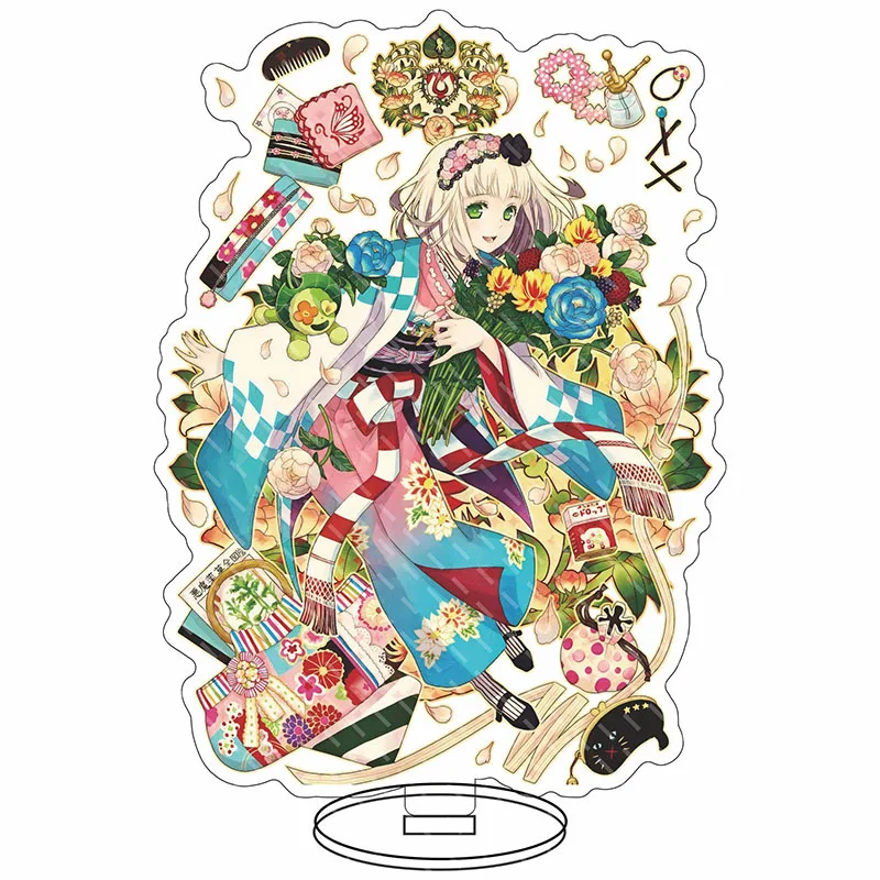 

Cartoon Toy Figures Woman Ao No Exorcist Toys Figure Men Acrylic Standing Furnishing Articles Unisex Elegant Jewelry Okumura Rin