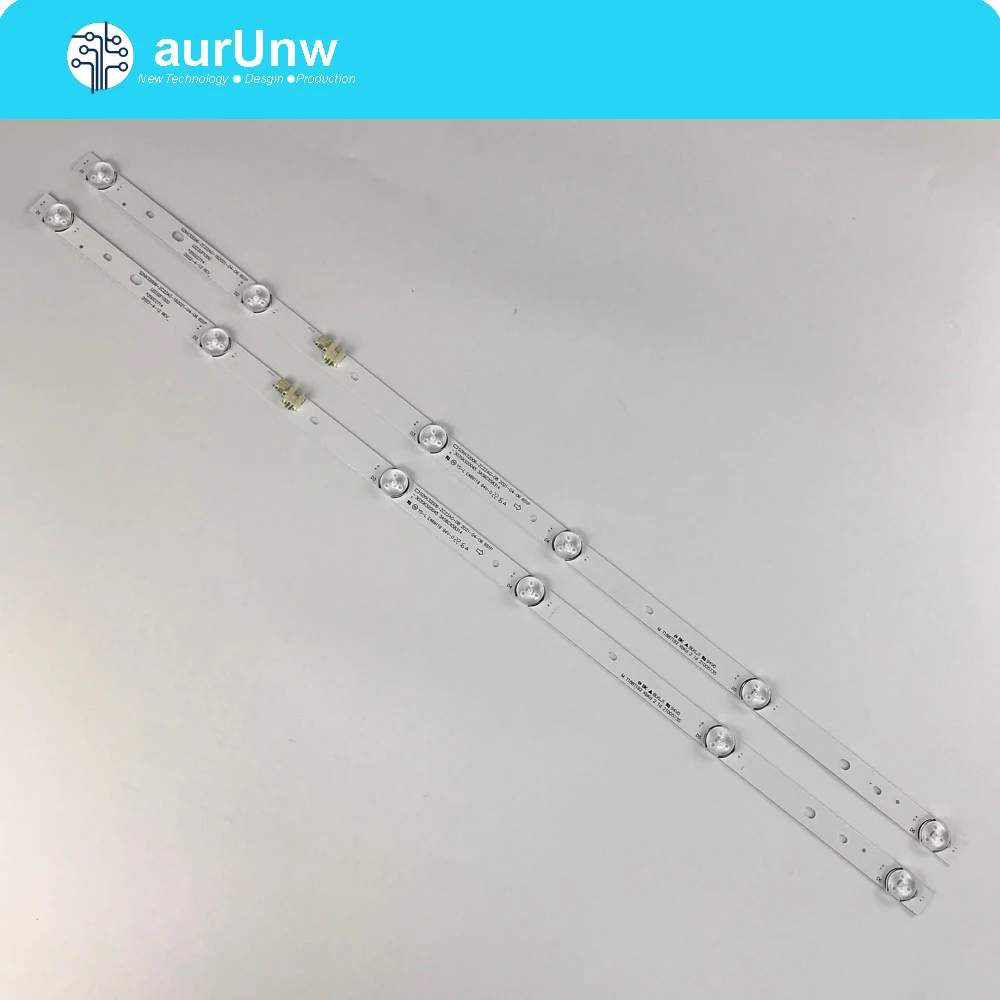 

2 PCS New LED Strip For LED32F1000 LED32S1 LED32E330 LED32K1000A RF-BK320E30-0601S-07 SZKK32D06-ZC22AG-08 KKTV D32C K32K5
