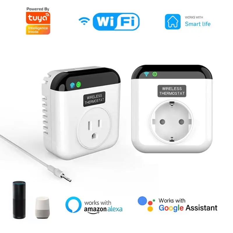 

Умная термостатическая розетка с Wi-Fi и контроллером температуры