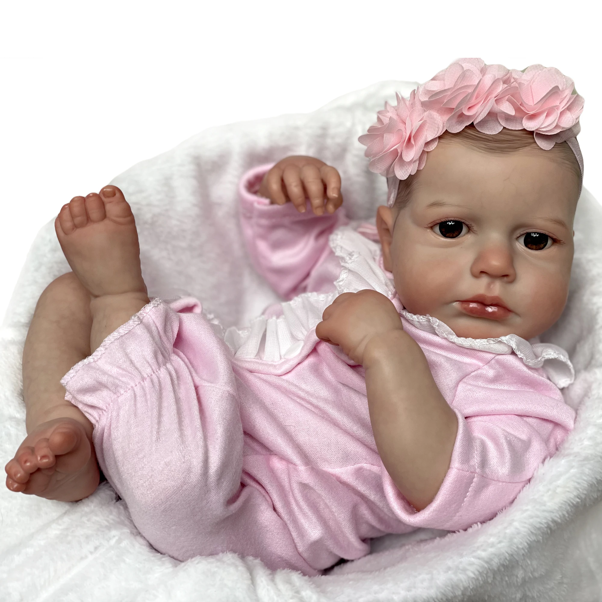 

Реалистичные куклы-Новорожденные YYDSPLUS, 20 дюймов, мягкое тело, реалистичные куклы для новорожденных, виниловое тело, реальная жизнь, детские куклы, подарок