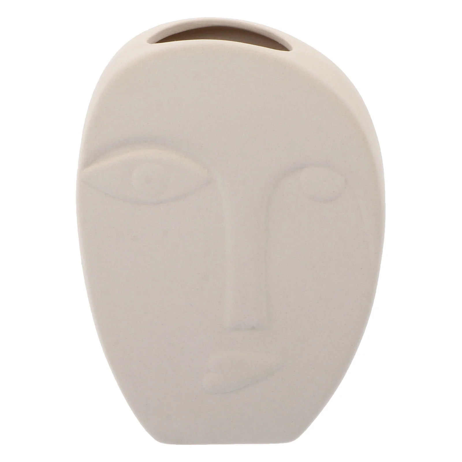 

Vase Pot Face Head Flower Fresh Arrangement Abstract Human Vintage Ceramichouse Throw Candy Party Dispenser Best Potter Items