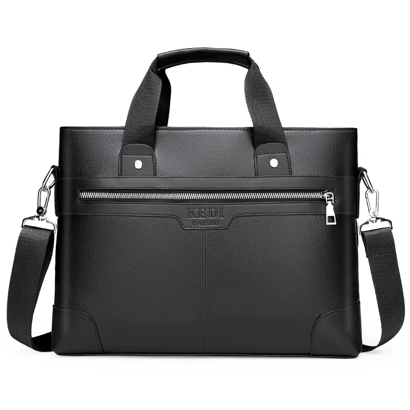 Computer Man Bags Leather Shoulder Bag For Men Business 2023 New Official Messenger Crossbody Bag Male Fashion Casual Handbag