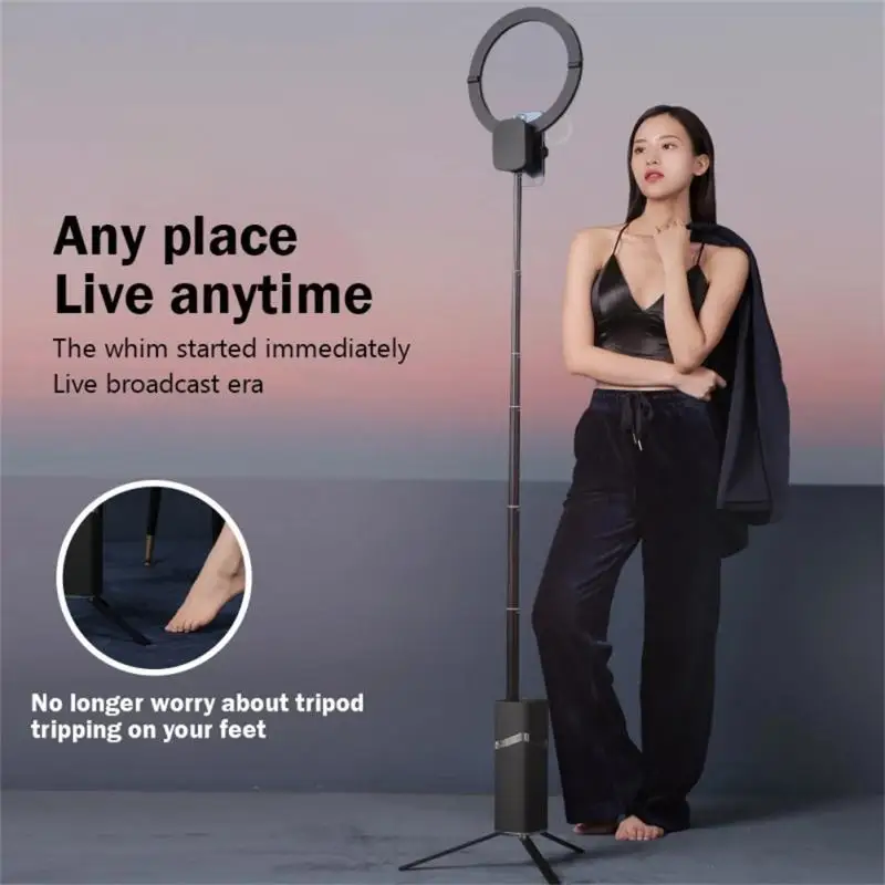 

Eye Protection Fill Light Tpu Environmental Protection Lamp Integrated Bracket Energy-saving Led Three Color Temperature Desktop