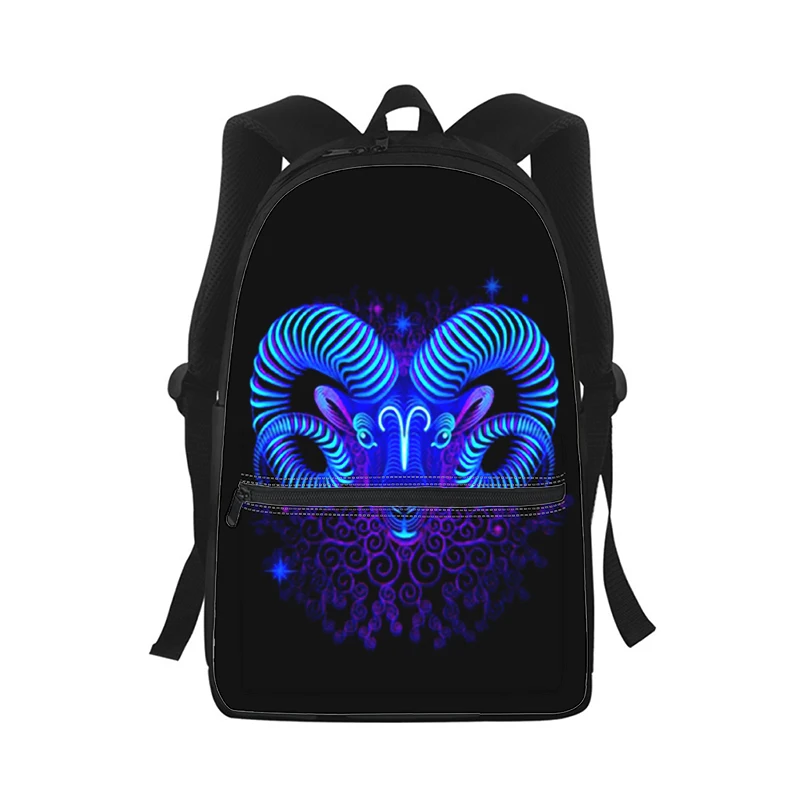 constellations 12 Men Women Backpack 3D Print Fashion Student School Bag Laptop Backpack Kids Travel Shoulder Bag