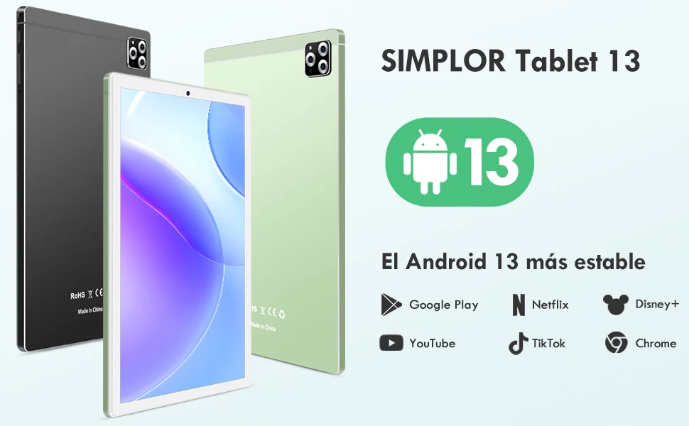 Планшет Original Pad 10 Pro 1 дюйма Android 13 Snapdragon 8gen2 12 Гб + 128 ГБ 10000 мАч