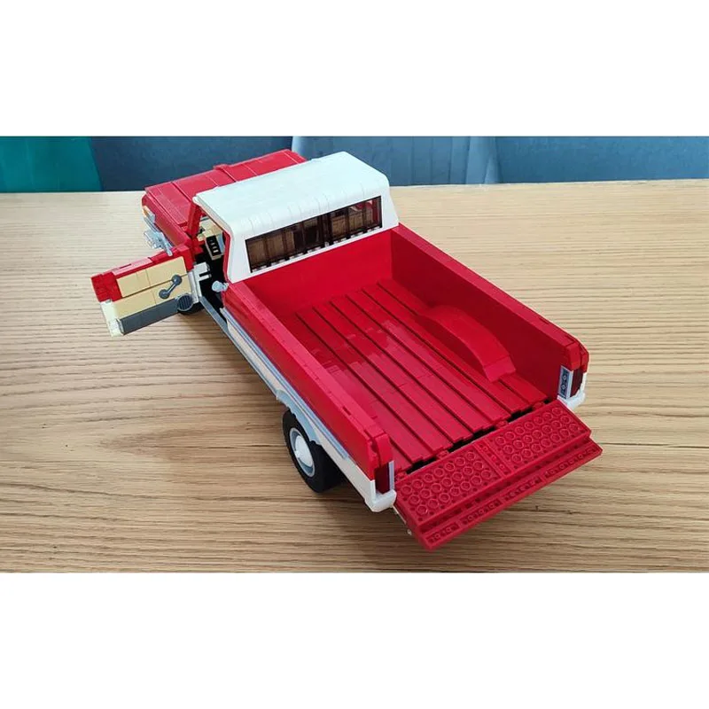 Детали для сборки суперкара MOC-136887 F100 1972 сращивающийся строительный блок модель