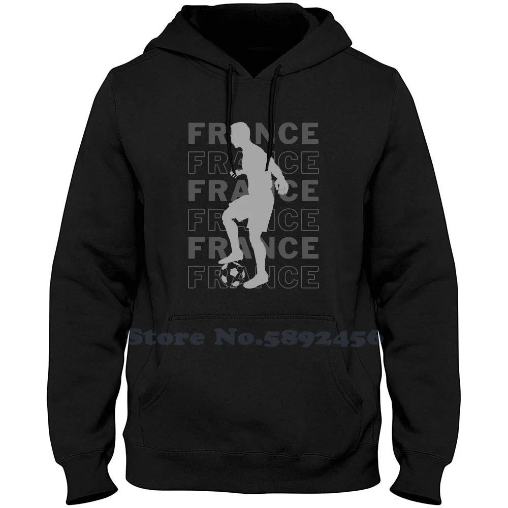 

France Long Sleeve Sweatshirt Casual Hoodie