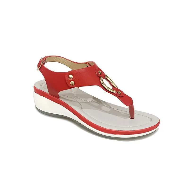 

2022 European and American women's summer new Korean version flat bottom casual slippers 2811