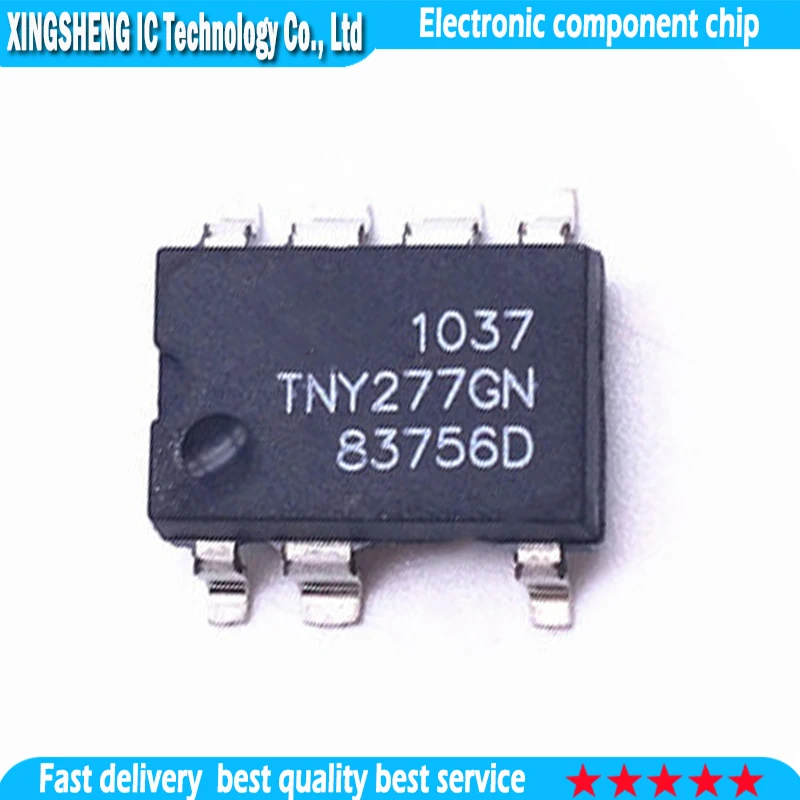 5PCS TNY277GN TNY277G TNY277 SMD-7