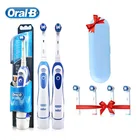 Oral B электрическая звуковая зубная щетка для взрослых Pro-Health Dental Precision Clean Soft Brush роторная, на батарее зубная щетка DB40104510