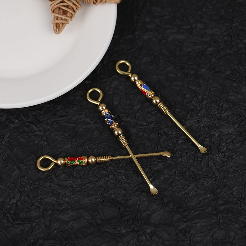 

Креативный медный инструмент для ушей, подарок, мужской брелок для автомобиля, брелок для ключей, подвеска для ключей