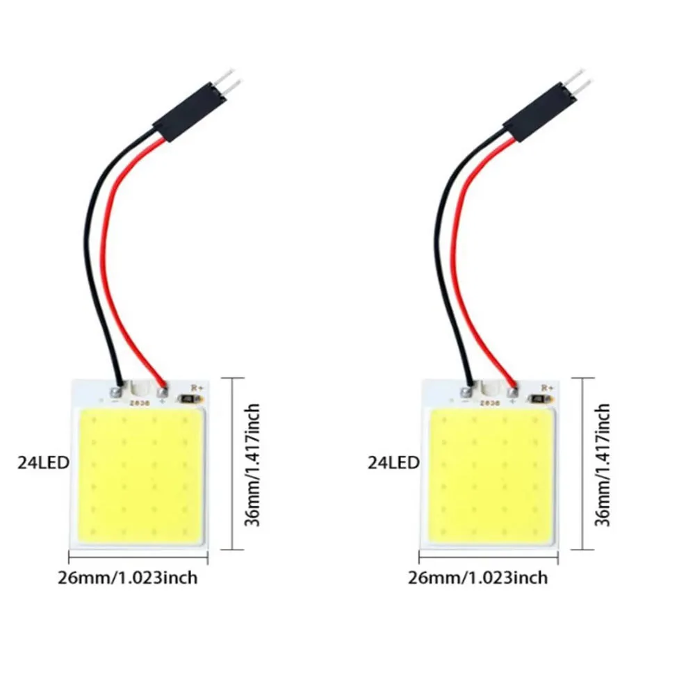 

Лампа-фестон T10 W5W COB 18SMD 24SMD 36SMD 48SMD Для Подсветки Номерного Знака, Салона Автомобиля И Багажника
