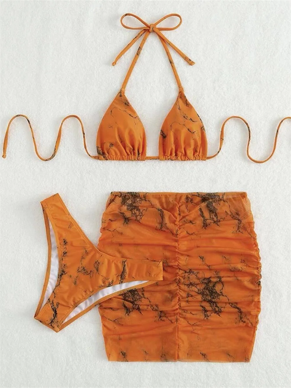 Сексуальное бикини с принтом микро-стринги экстремальный купальник открытой