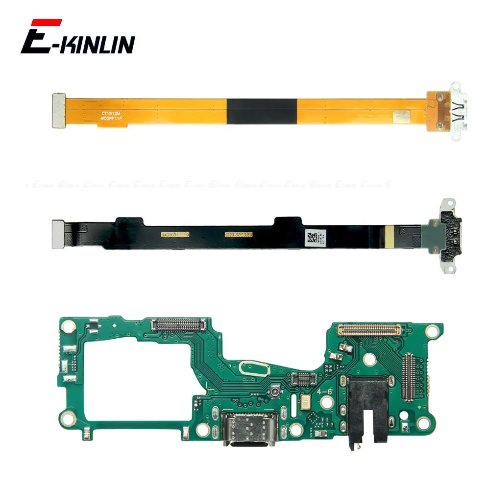 

USB Charging Port Jack Dock Flex Cable Charger Connector Board For OPPO F19 F17 F15 F11 F9 F7 F5 Youth F3 F1 F1s Pro Plus