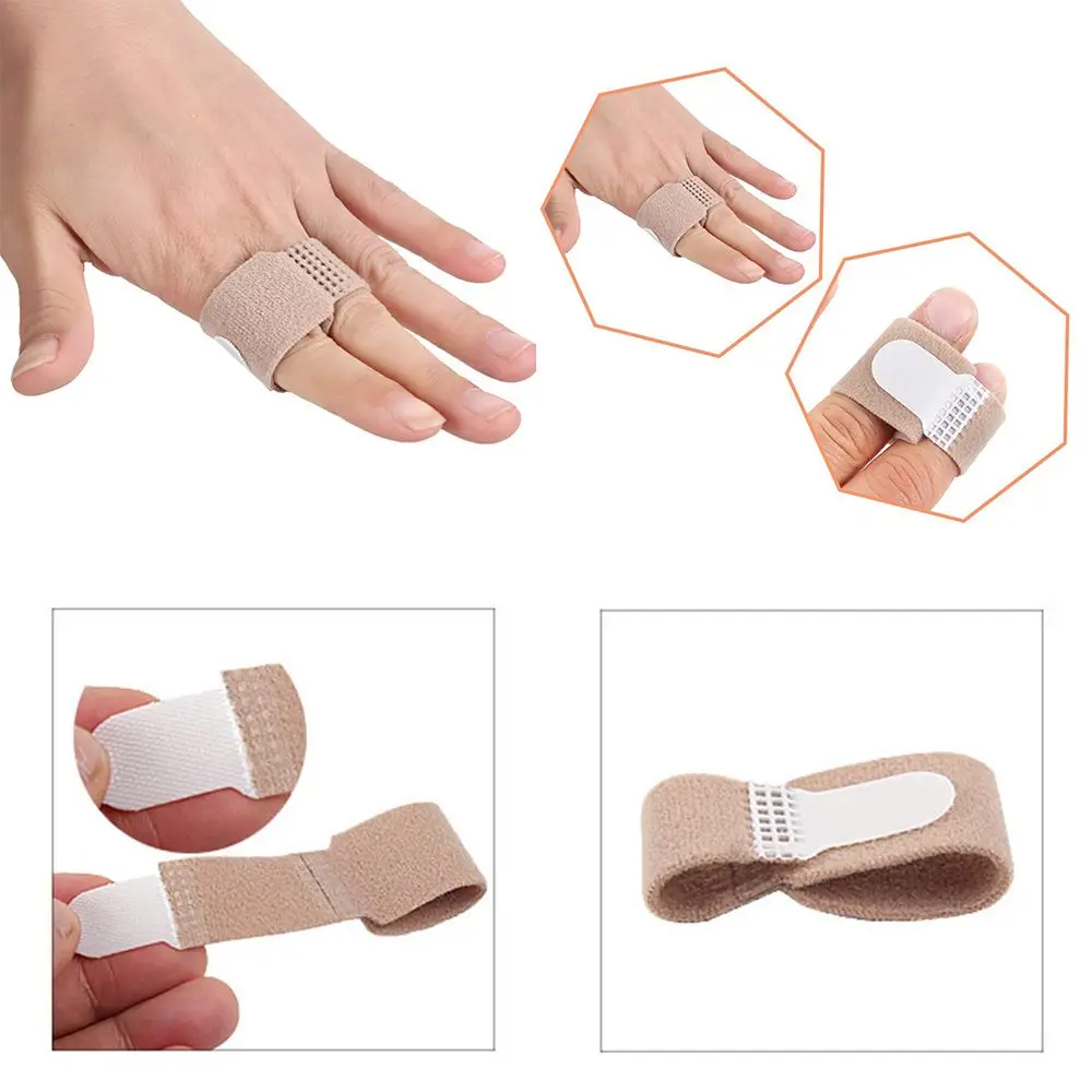 

Toe Finger Wraps Hallux Valgus Hammer Splint Corrector Foot Care Tool Separator Straightener