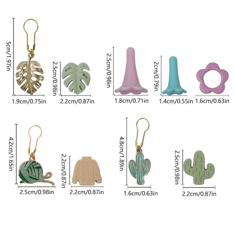 Маркер для вышивания подвеска вязания иглы ограничители кончиков спиц маркер