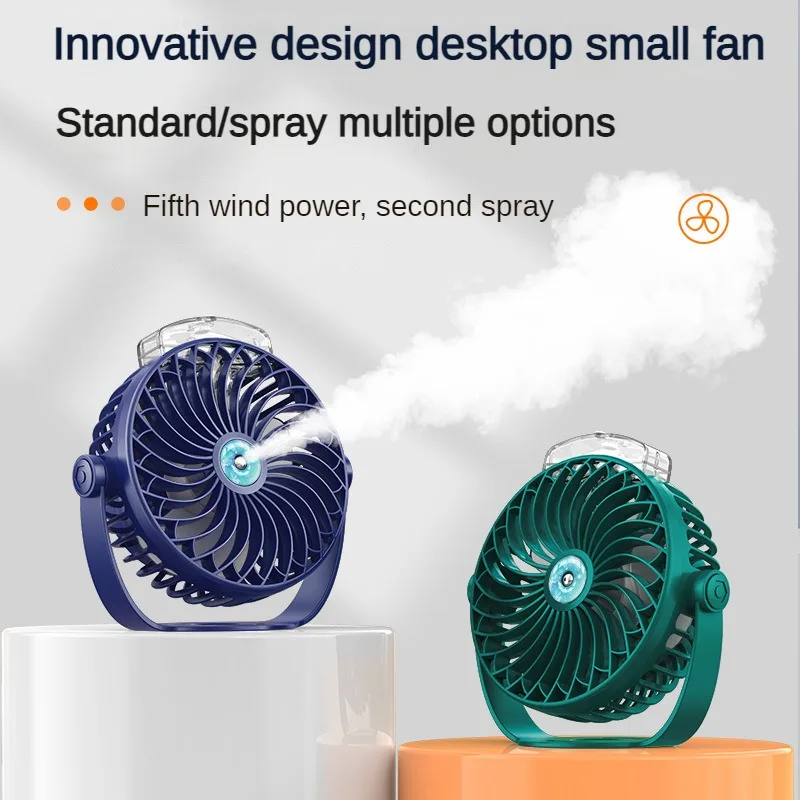 New Humidifier Spray Fan Portable Fan Air Cooler Air Humidifier USB Fan Desktop Fan  For Summer Home Appliance