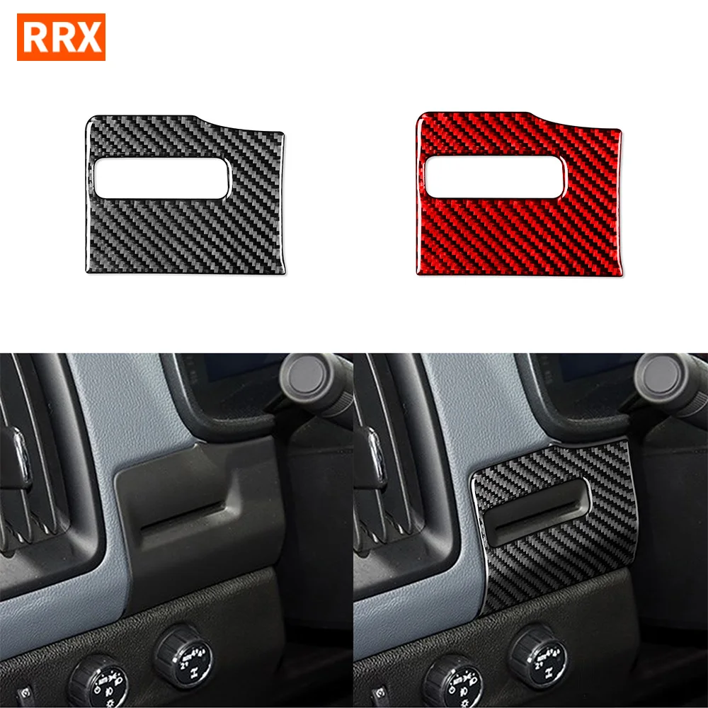 

For Chevrolet Colorado For GMC CANYON 2015+ Steering Wheel Left Panel Carbon Fiber Sticker Cover Trim Car Interior Accessory