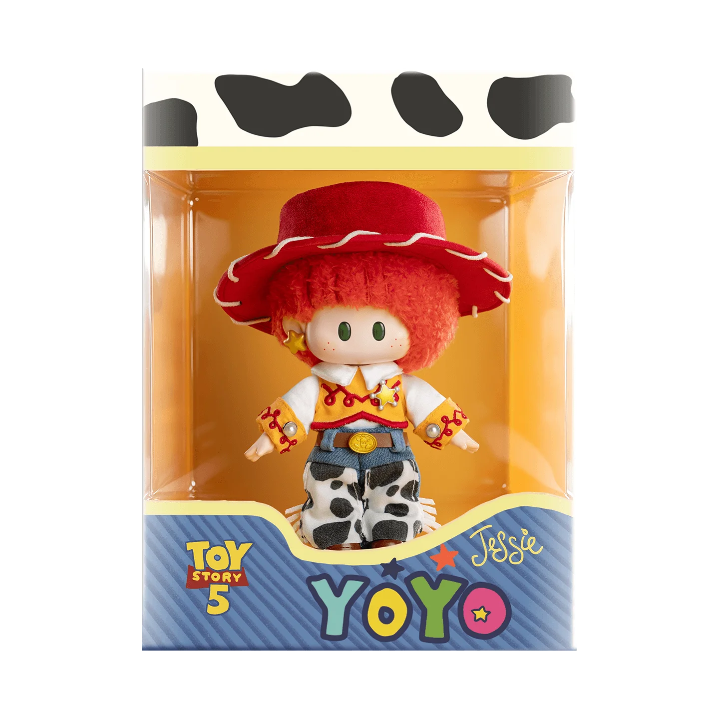 YOYO×Toy Story 5 YO Is Jessie: Виниловая плюшевая фигурка-сюрприз (Blind Box) — кукла, подвеска, брелок, украшение для рабочего стола, подвеска для сумки, игрушка, подарок (art.: 3920db87f8fb0) - 3920db87f8fb0