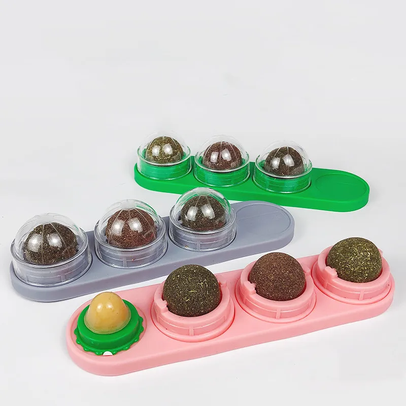 

Natural Catnip Toys For Cats Healthy Cat Toys Promote Gastric For Kitten Edible Treating Cat Candy Licking Snacks Cat Supplies