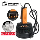 ZONESUN ручная Электромагнитная Индукционная герметичная машина 20-130 мм машина для запечатывания алюминиевой фольгой для запечатывания пластиковых стеклянных бутылок