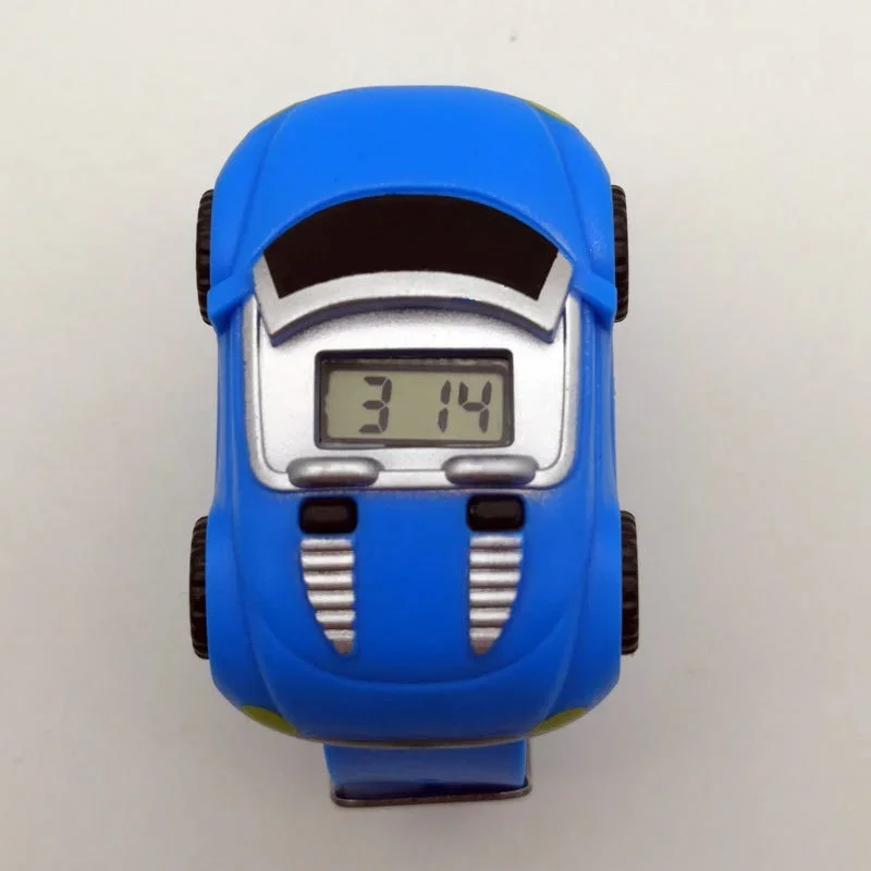 Мультяшный автомобиль детские часы игрушка для мальчиков модные электронные