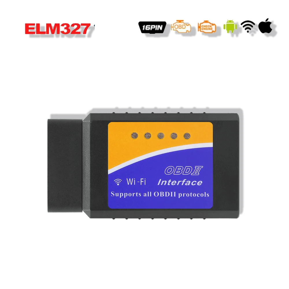 

ELM327 V1.5 OBD2 сканер Bluetooth/Wifi ELM 327 OBD Автомобильный диагностический инструмент для Android /IOS OBDII считыватель кодов диагностические инструменты