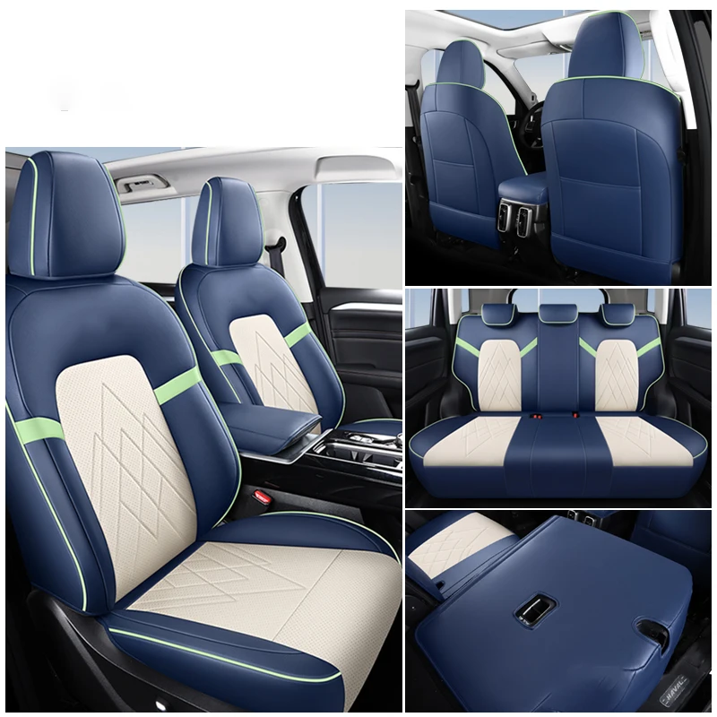 

Полный комплект чехлов на автомобильные сиденья для Haval Dargo 2021 2022 2023 360 ° объемный Стайлинг автомобильные аксессуары интерьер 차용품 품 Прямая поставка