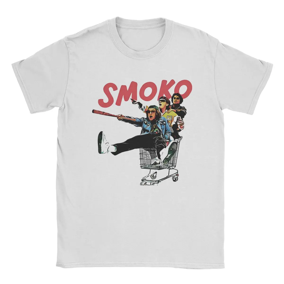 Футболка в стиле рок-панк The Chats для мужчин хлопковая футболка Smoko отдыха футболки