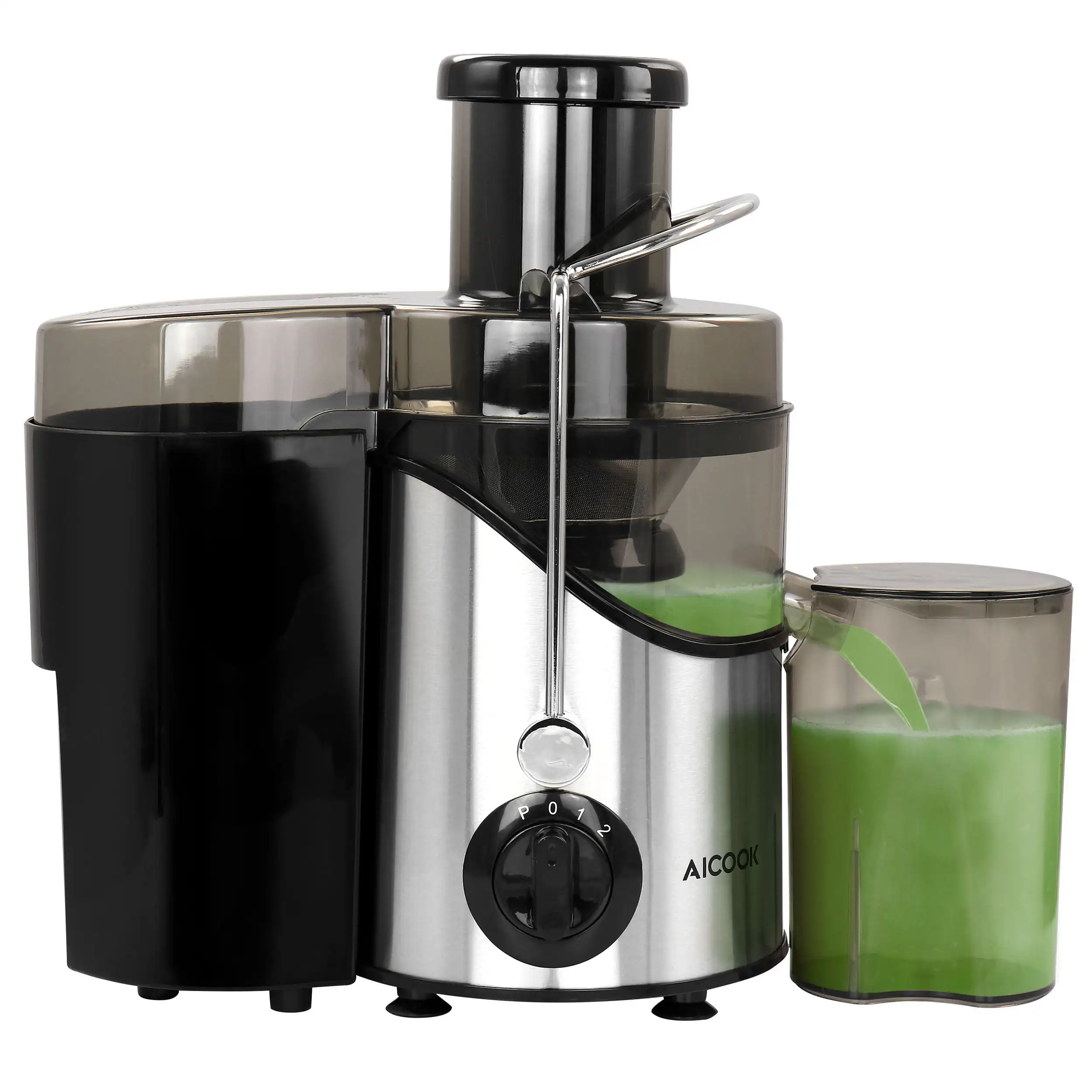 

Centrifugal Self Cleaning Juicer and Juice Extractor in Silver