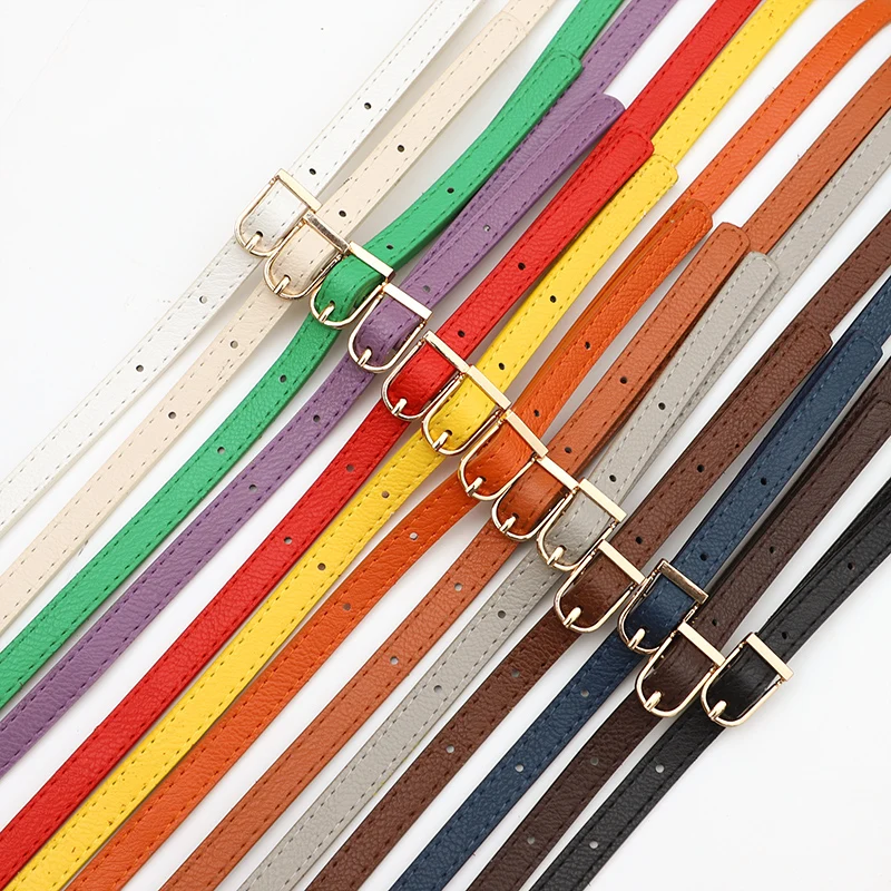 

128cm Adjustable Belt Bag Strap Replacement PU Leather Belt Crossbody Strap Shoulder Bag Strap Bag Handle DIY Bag Accessories