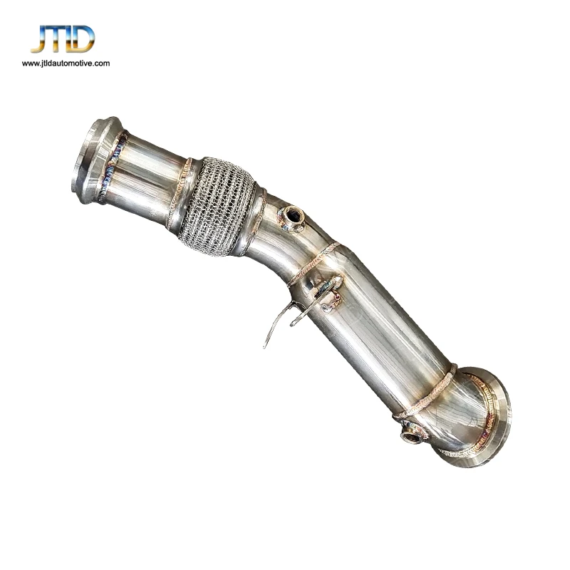 JTLD Высокая производительность для BMW G30 B48 полировка нержавеющая сталь прямая