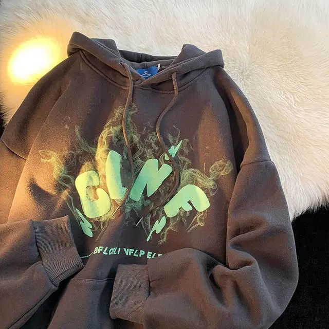 

2022 new vintage hooded Devil Hoodie 3D print for couples