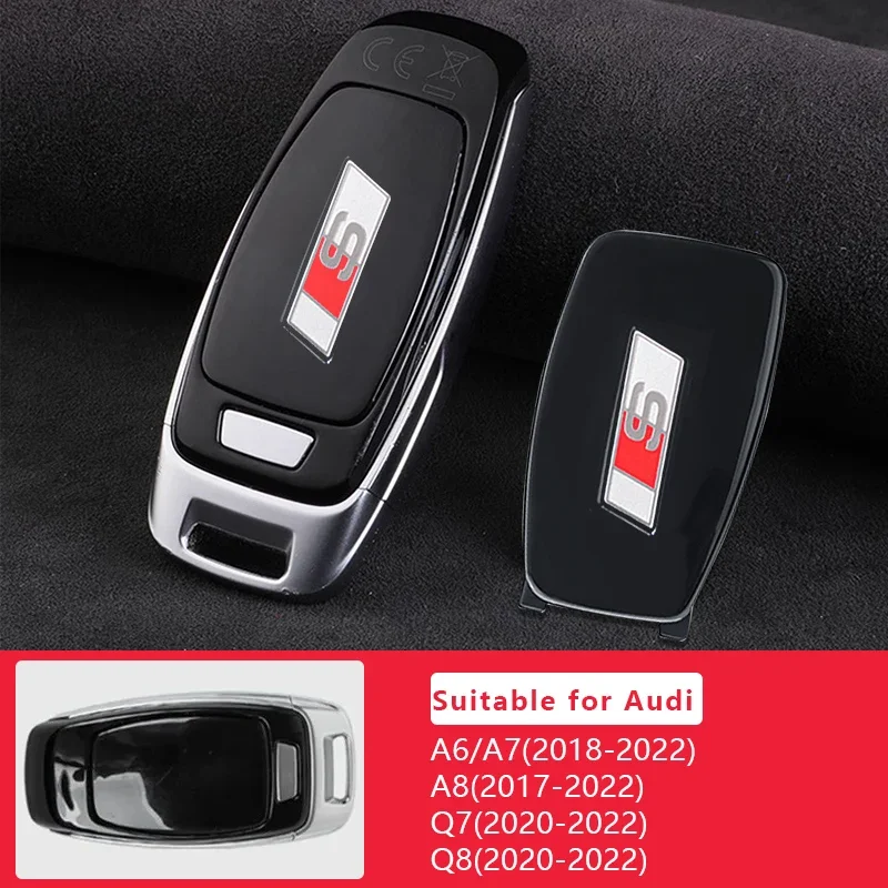 

Автомобильный смарт-ключа, задняя крышка, замена корпуса, декоративный чехол, модификация, Стайлинг, аксессуары для Audi A6 C8 A7 A8 D5 Q7 Q8 A3