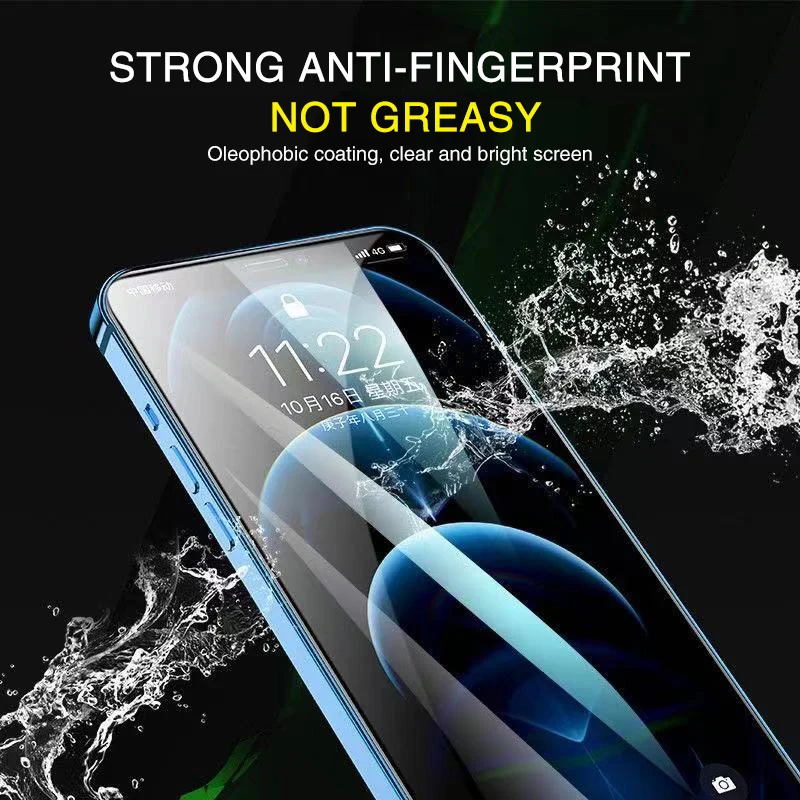 Гидрогелевая пленка 4 шт., полное покрытие для iPhone 11 12 13 14 Pro Max Mini, Защита экрана для iPhone 14 11 8 7 6 Plus X XR XS MAX, пленка (art.: 3920bf4dea3fd) - 3920bf4dea3fd