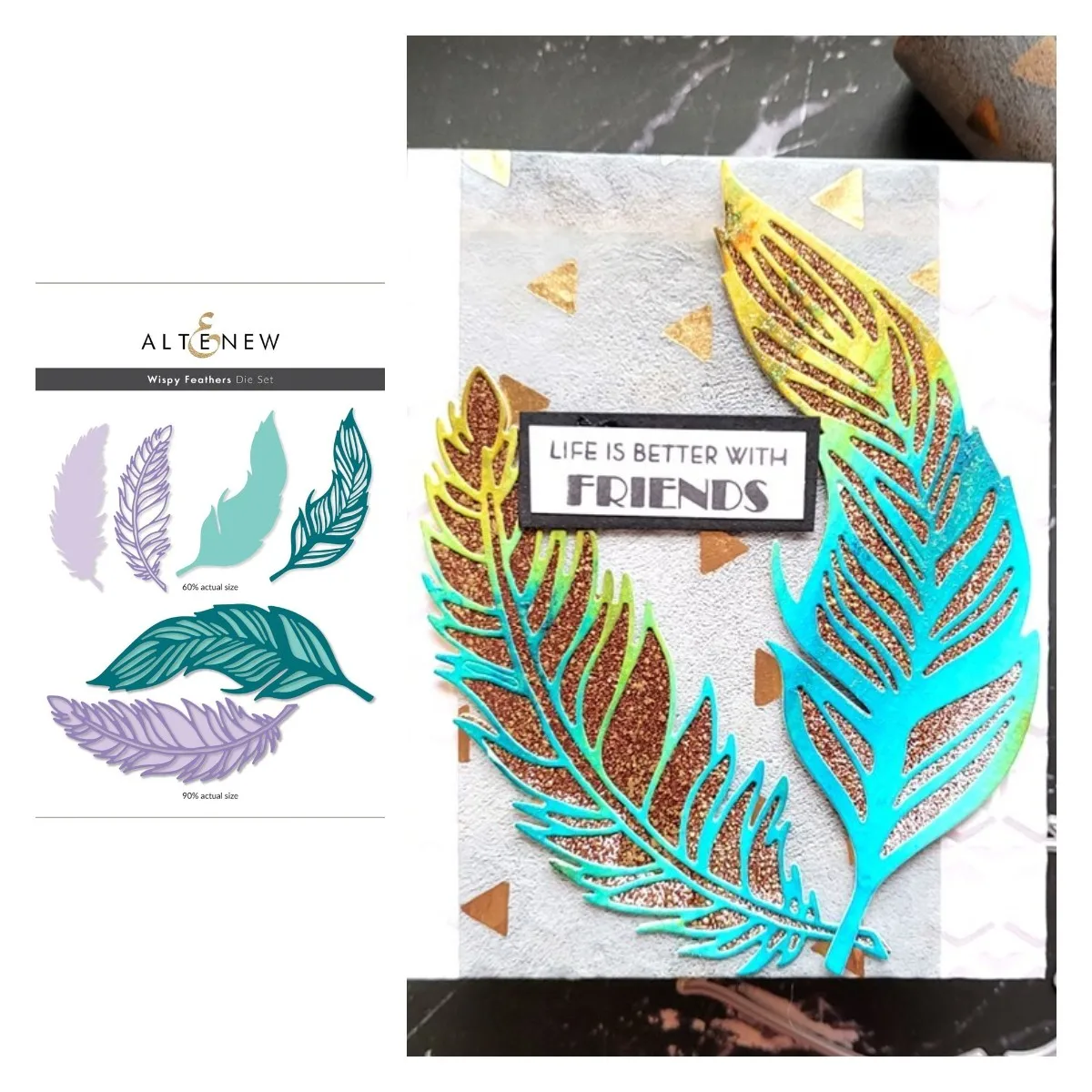 

Wispy Feathers Layering Dies Metal Cutting Dies For Diy Scrapbooking Crafts Maker Photo Album Template Handmade Decoration 2022