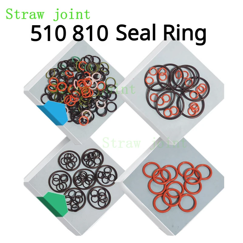 

100PCS Straw Joint Silicon Seal Ring O-ring for Drip 510 MTL Gaskets TIPS