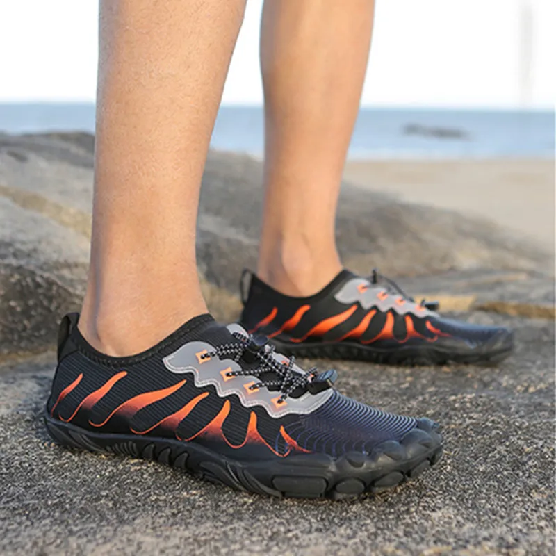 

Unisex Beach Barefoot Surfing Boating Wading Shoe Elastic Quick-Dry Breathable Upstream Non Slip Water Shoe Trekking Footwear
